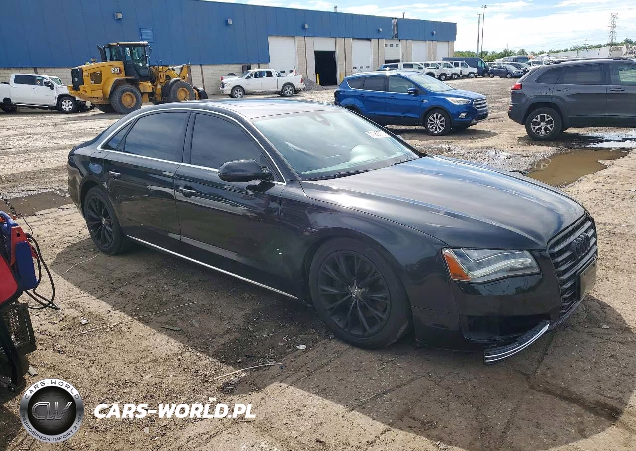 2014 Audi A8 L Quattro VIN:WAURGAFDXEN004650 - 4