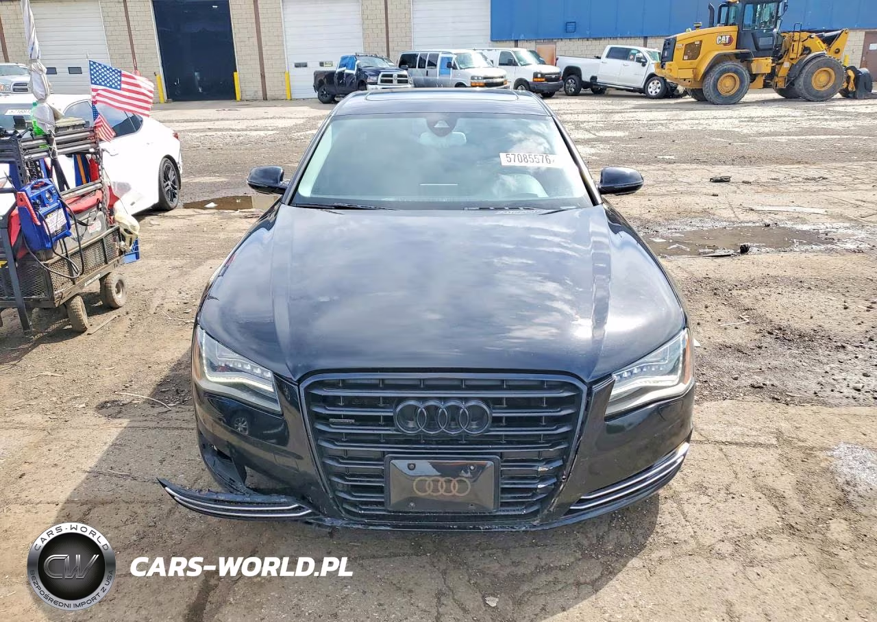 2014 Audi A8 L Quattro VIN:WAURGAFDXEN004650 - 5