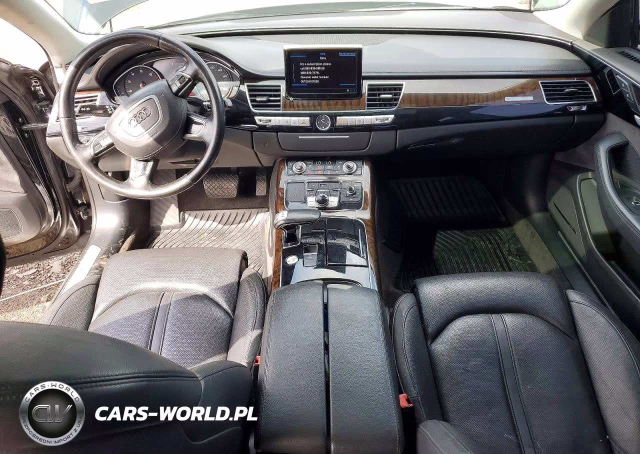 2014 Audi A8 L Quattro VIN:WAURGAFDXEN004650 - 8