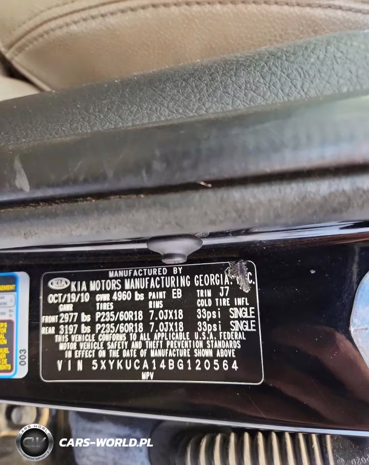 2011 Kia Sorento Ex VIN:5XYKUCA14BG120564 - 13