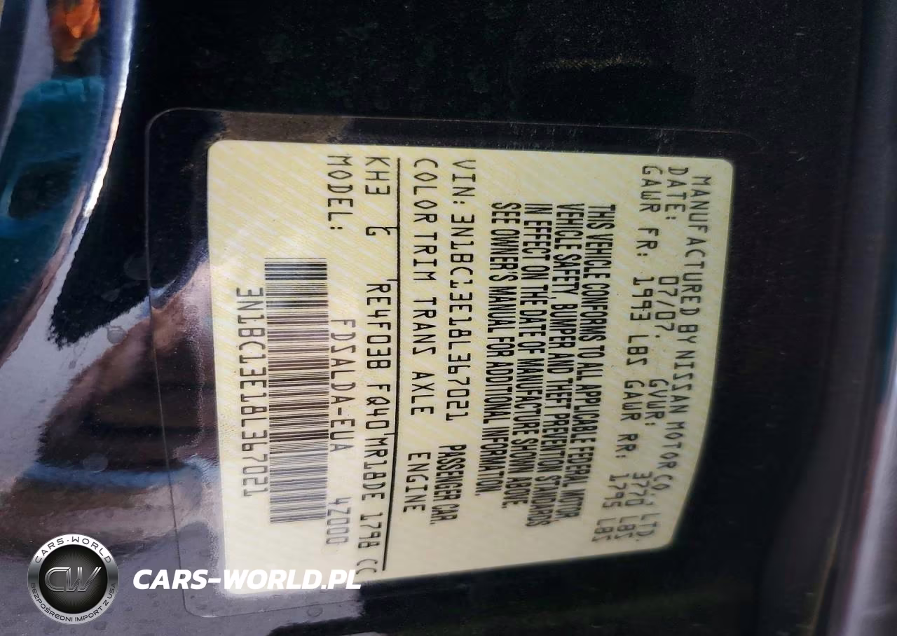 2008 Nissan Versa 1.8 S VIN:3N1BC13E18L367021 - 12
