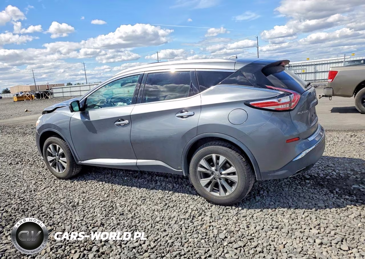 2016 Nissan Murano Sl VIN:5N1AZ2MH7GN101096 - 2