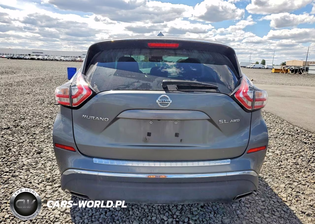 2016 Nissan Murano Sl VIN:5N1AZ2MH7GN101096 - 6