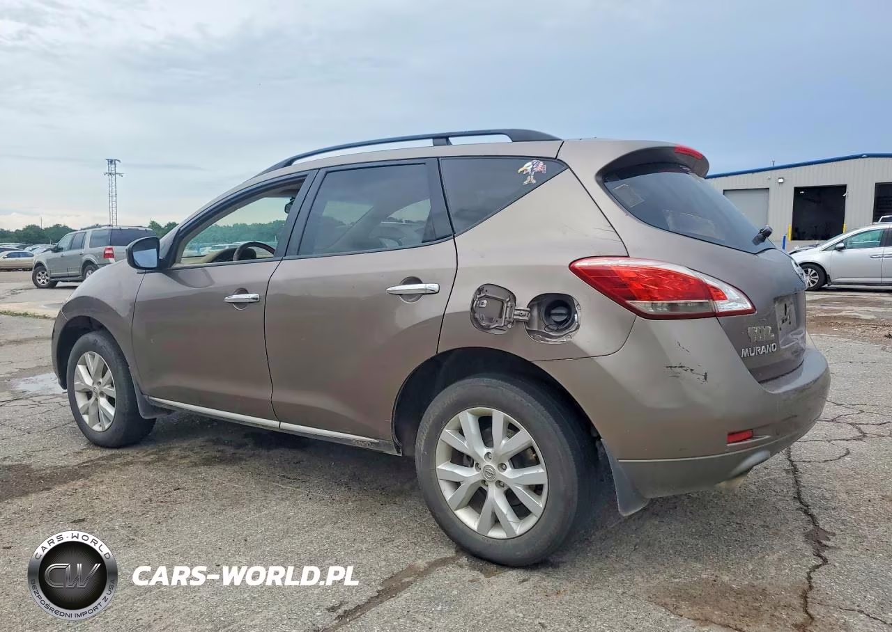 2011 Nissan Murano S VIN:JN8AZ1MU0BW063035 - 2
