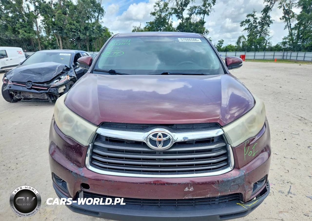 2016 Toyota Highlander Le VIN:5TDZKRFH5GS174348 - 5