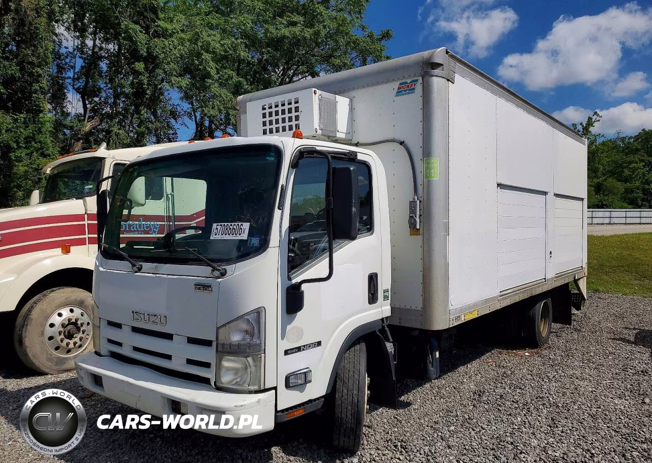 2014 Isuzu Nqr Refrigerated Box Truck VIN:JALE5W166E7901660 - 2