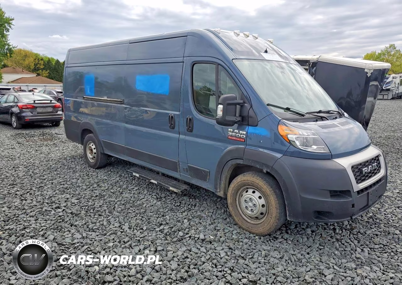 2020 Ram Promaster 3500 Delivery Van VIN:3C6URVJG2LE143986 - 4