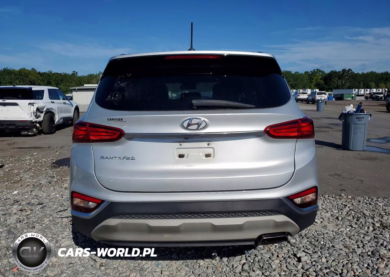 2019 Hyundai Santa Fe Se VIN:5NMS23AD5KH027283 - 6