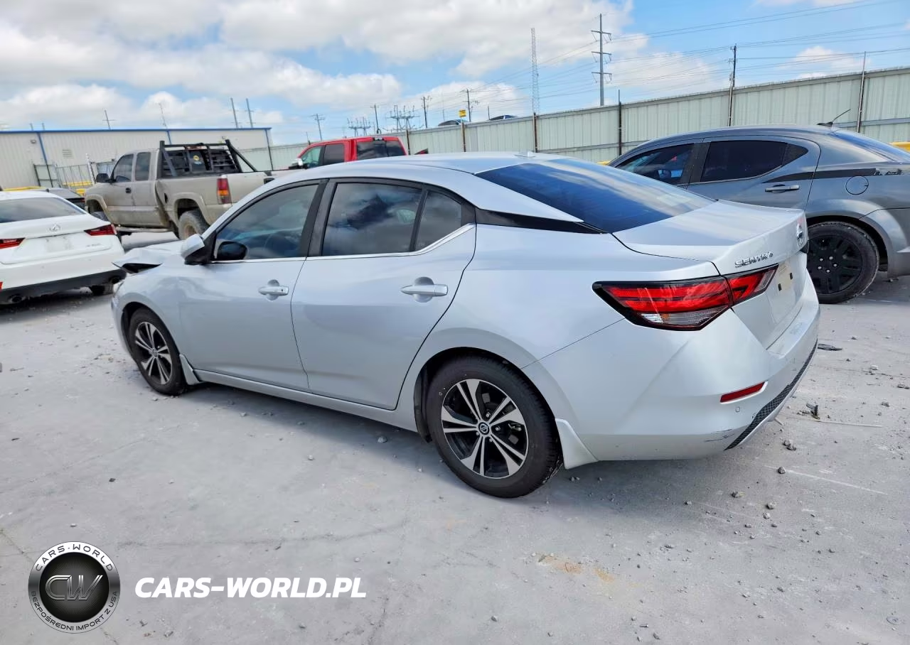 2022 Nissan Sentra Sv VIN:3N1AB8CV6NY231800 - 2