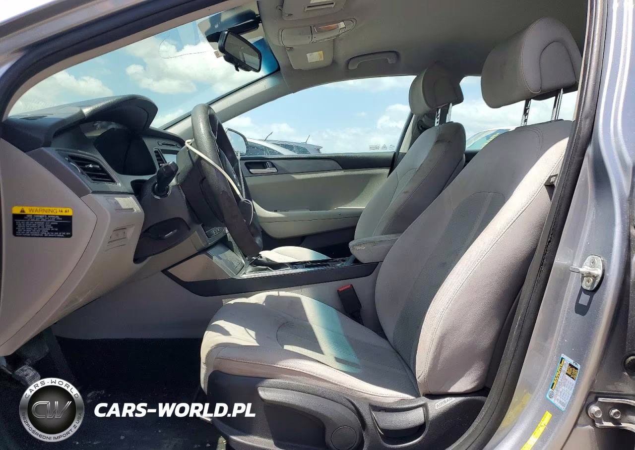 2017 Hyundai Sonata Se VIN:5NPE24AF3HH526535 - 7