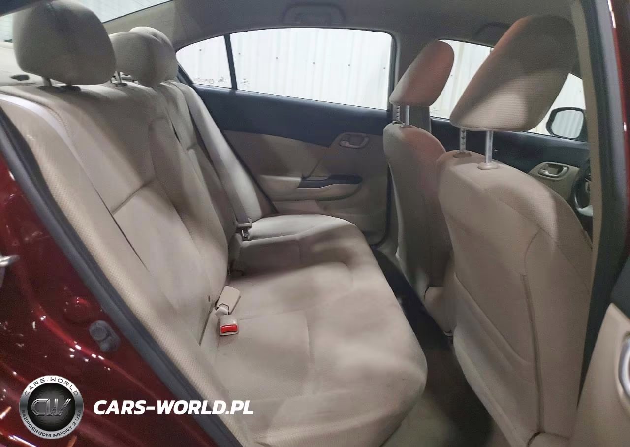 2012 Honda Civic Lx VIN:2HGFB2F59CH533548 - 10