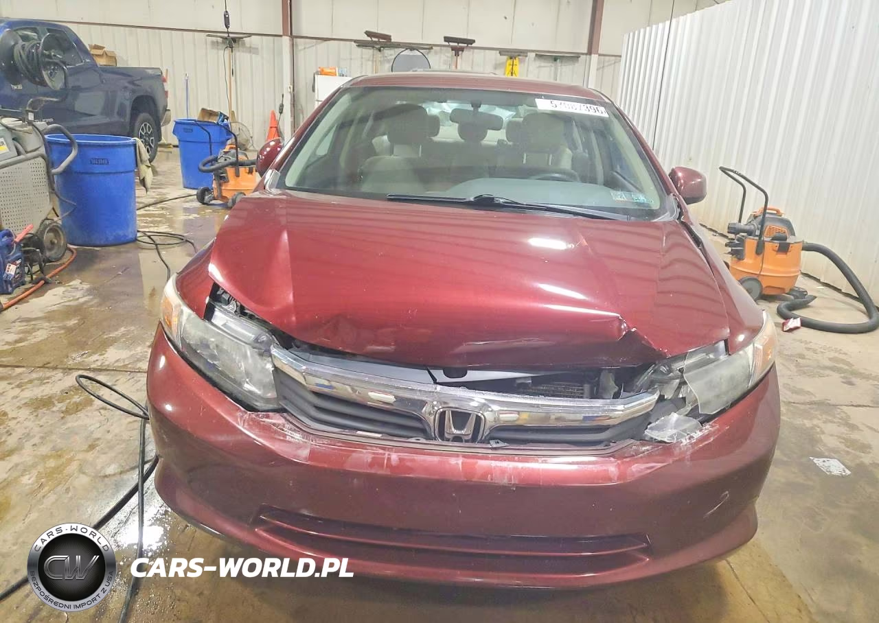 2012 Honda Civic Lx VIN:2HGFB2F59CH533548 - 5