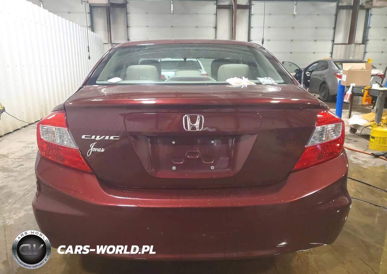 2012 Honda Civic Lx VIN:2HGFB2F59CH533548 - 6