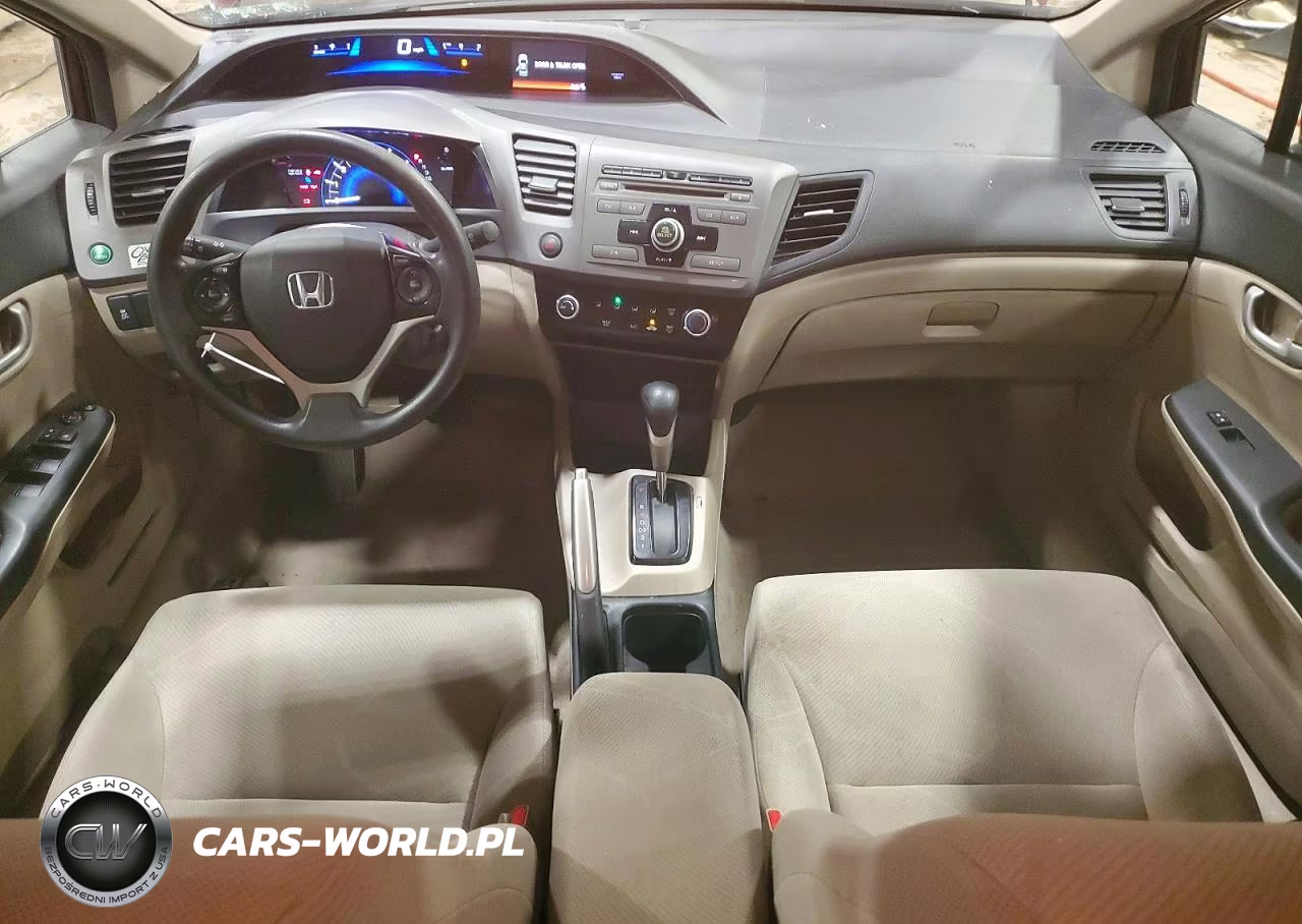 2012 Honda Civic Lx VIN:2HGFB2F59CH533548 - 8