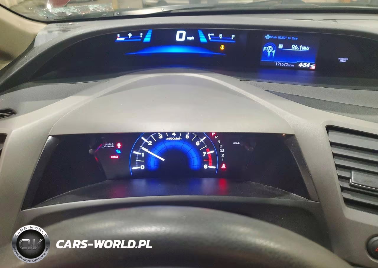 2012 Honda Civic Lx VIN:2HGFB2F59CH533548 - 9