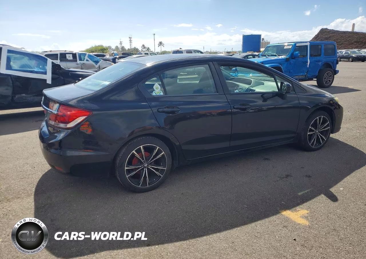 2014 Honda Civic Lx VIN:19XFB2F57EE227509 - 3
