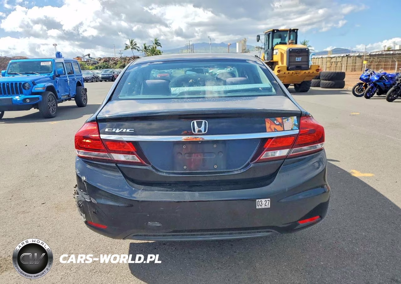 2014 Honda Civic Lx VIN:19XFB2F57EE227509 - 6