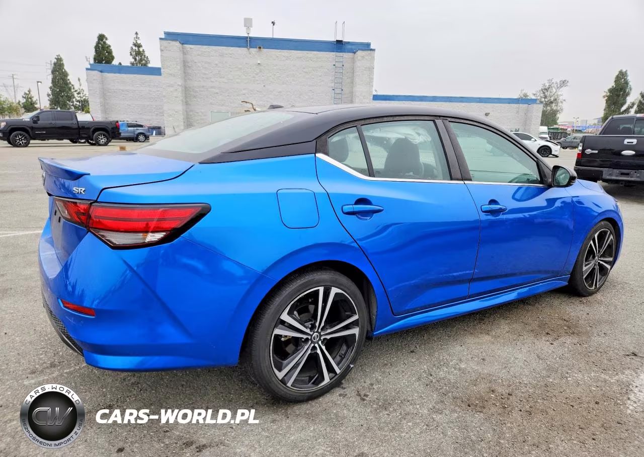 2021 Nissan Sentra Sr VIN:3N1AB8DV8MY325609 - 3