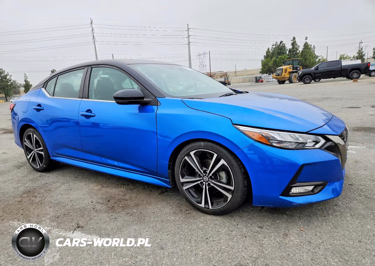 2021 Nissan Sentra Sr VIN:3N1AB8DV8MY325609 - 4
