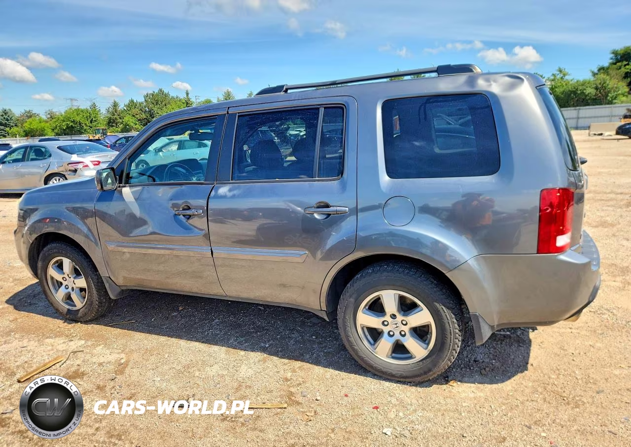 2011 Honda Pilot Exln VIN:5FNYF4H72BB051711 - 2