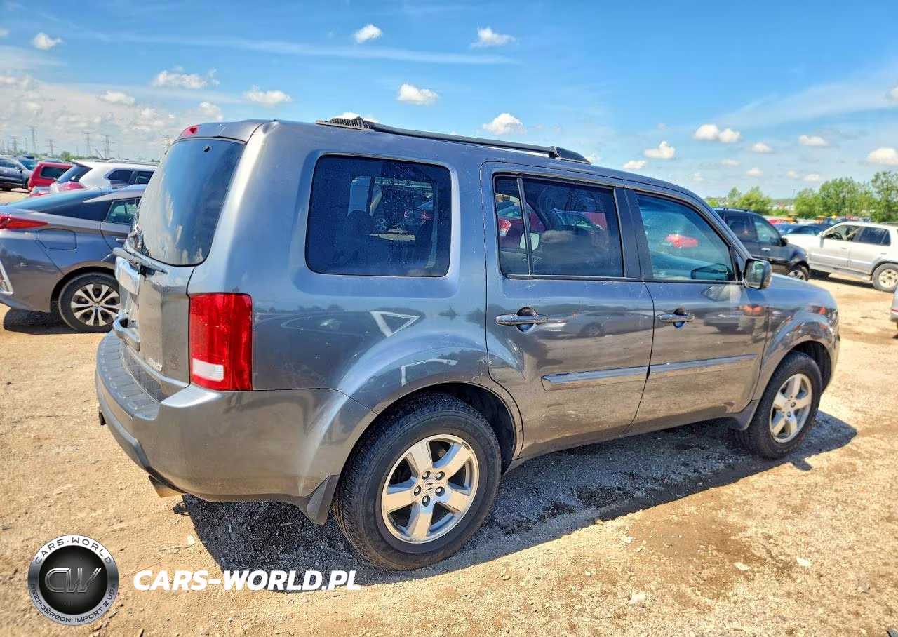 2011 Honda Pilot Exln VIN:5FNYF4H72BB051711 - 3