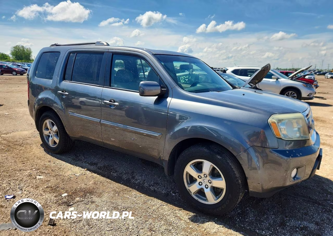 2011 Honda Pilot Exln VIN:5FNYF4H72BB051711 - 4