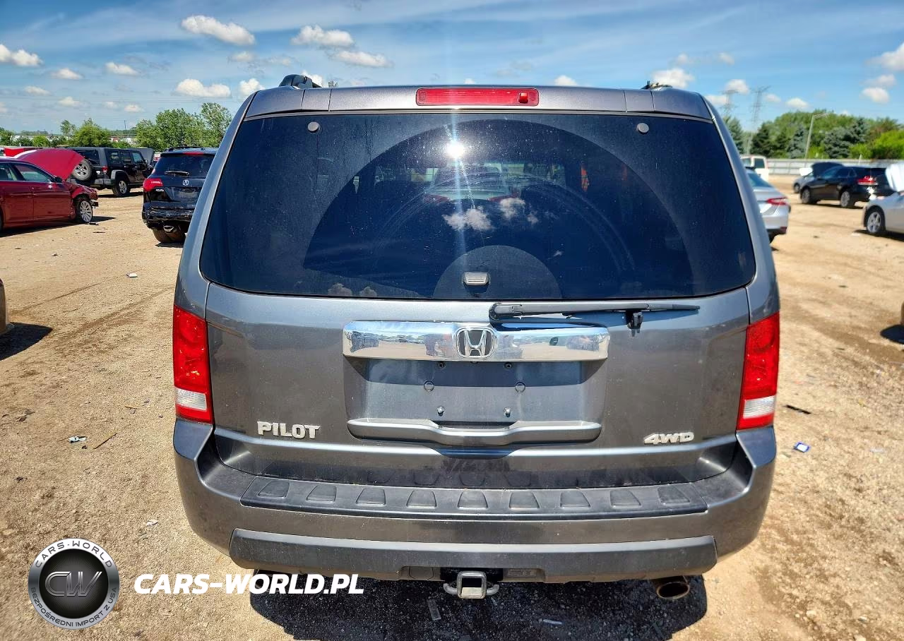2011 Honda Pilot Exln VIN:5FNYF4H72BB051711 - 6