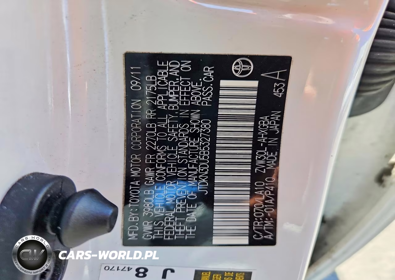 2011 Toyota Prius One VIN:JTDKN3DU5B5327380 - 12