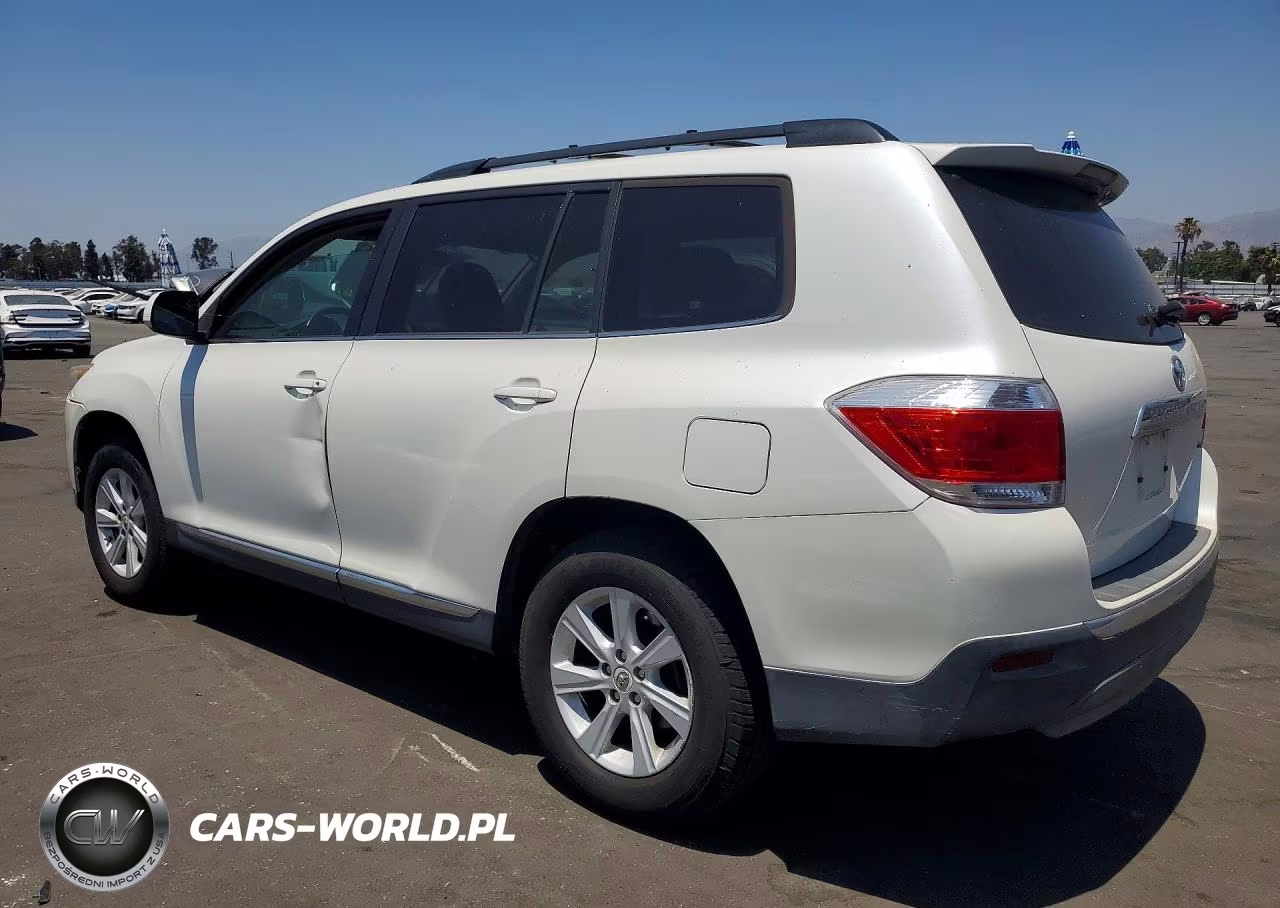 2012 Toyota Highlander Base VIN:5TDZK3EH7CS083025 - 2