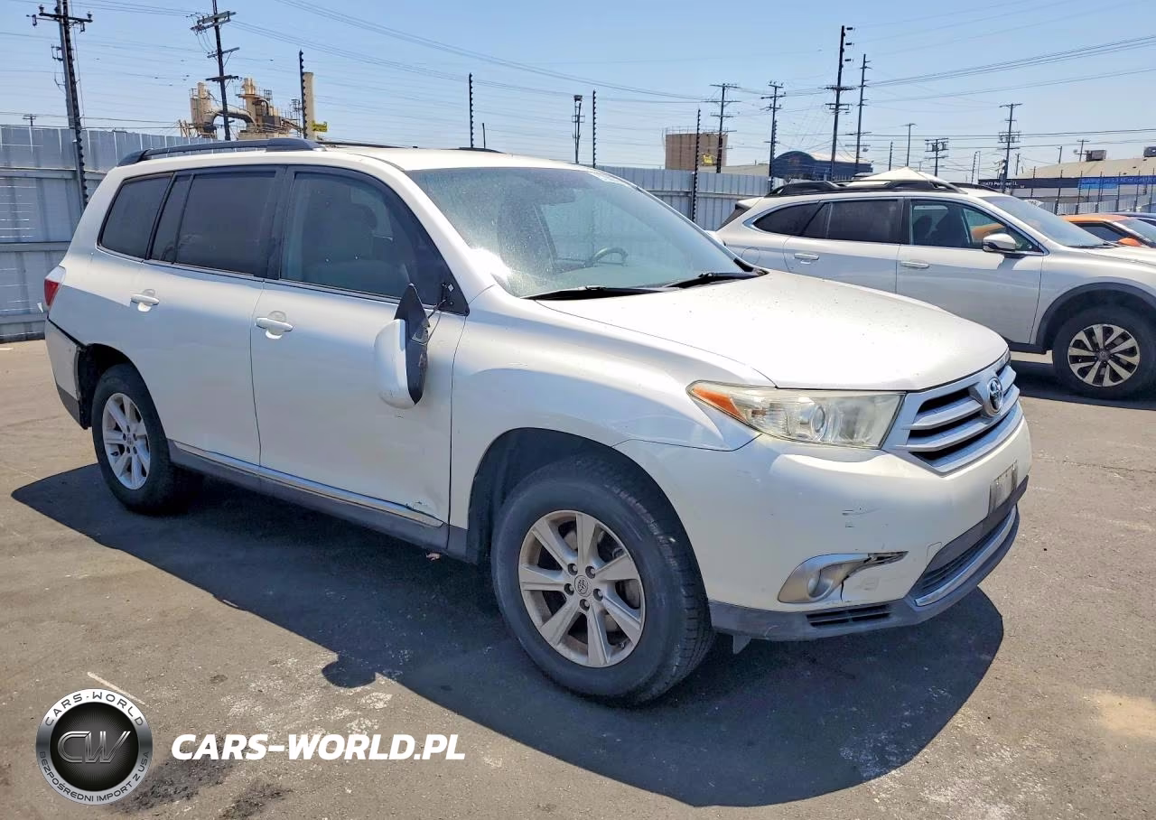 2012 Toyota Highlander Base VIN:5TDZK3EH7CS083025 - 4