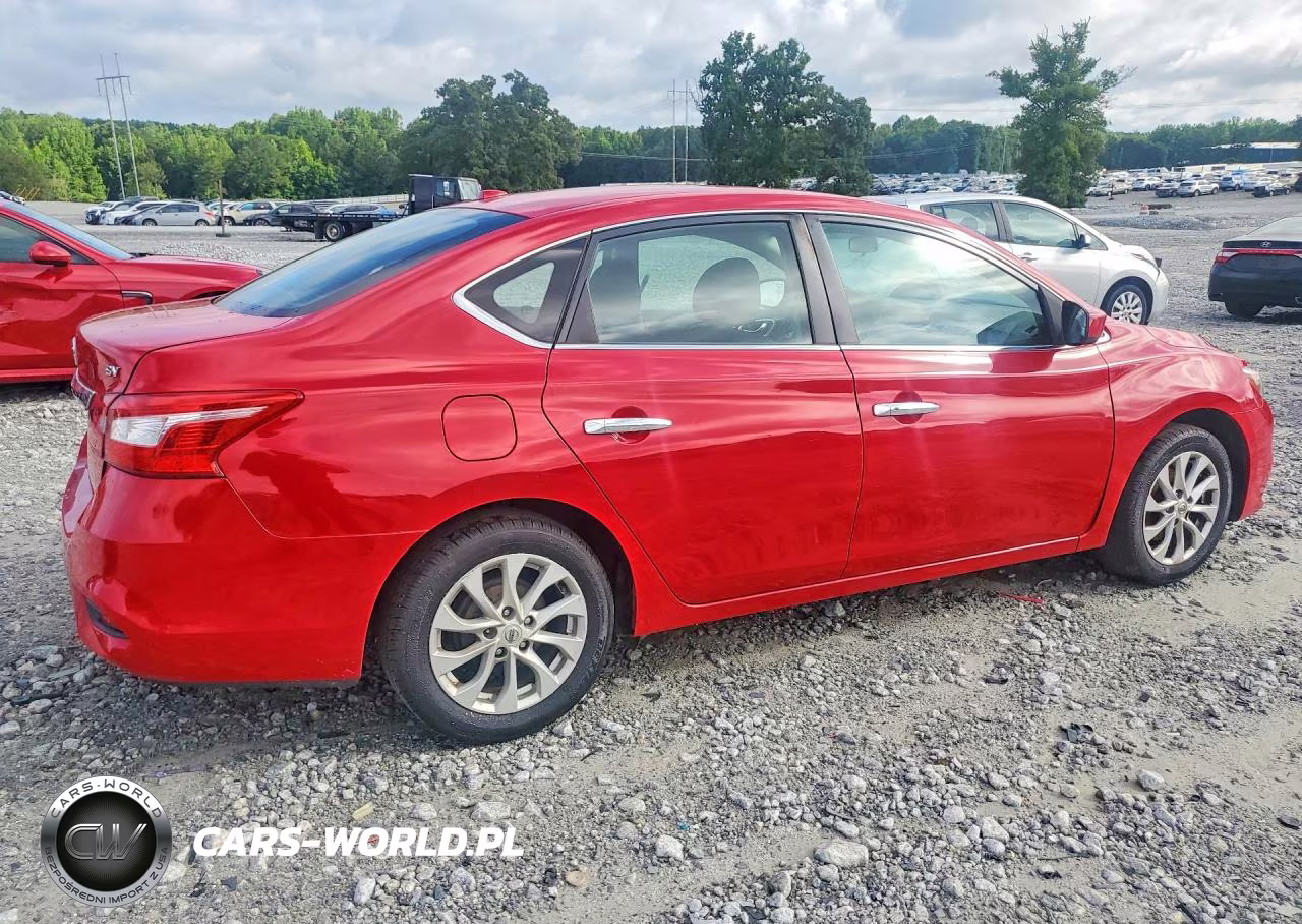 2018 Nissan Sentra Sv VIN:3N1AB7AP7JL649174 - 3