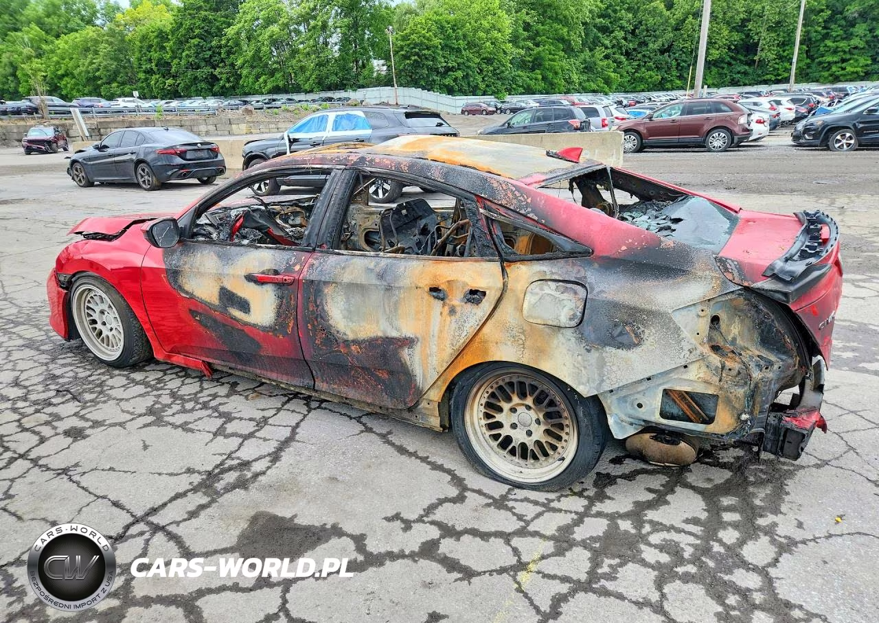 2019 Honda Civic Si VIN:2HGFC1E53KH701319 - 2
