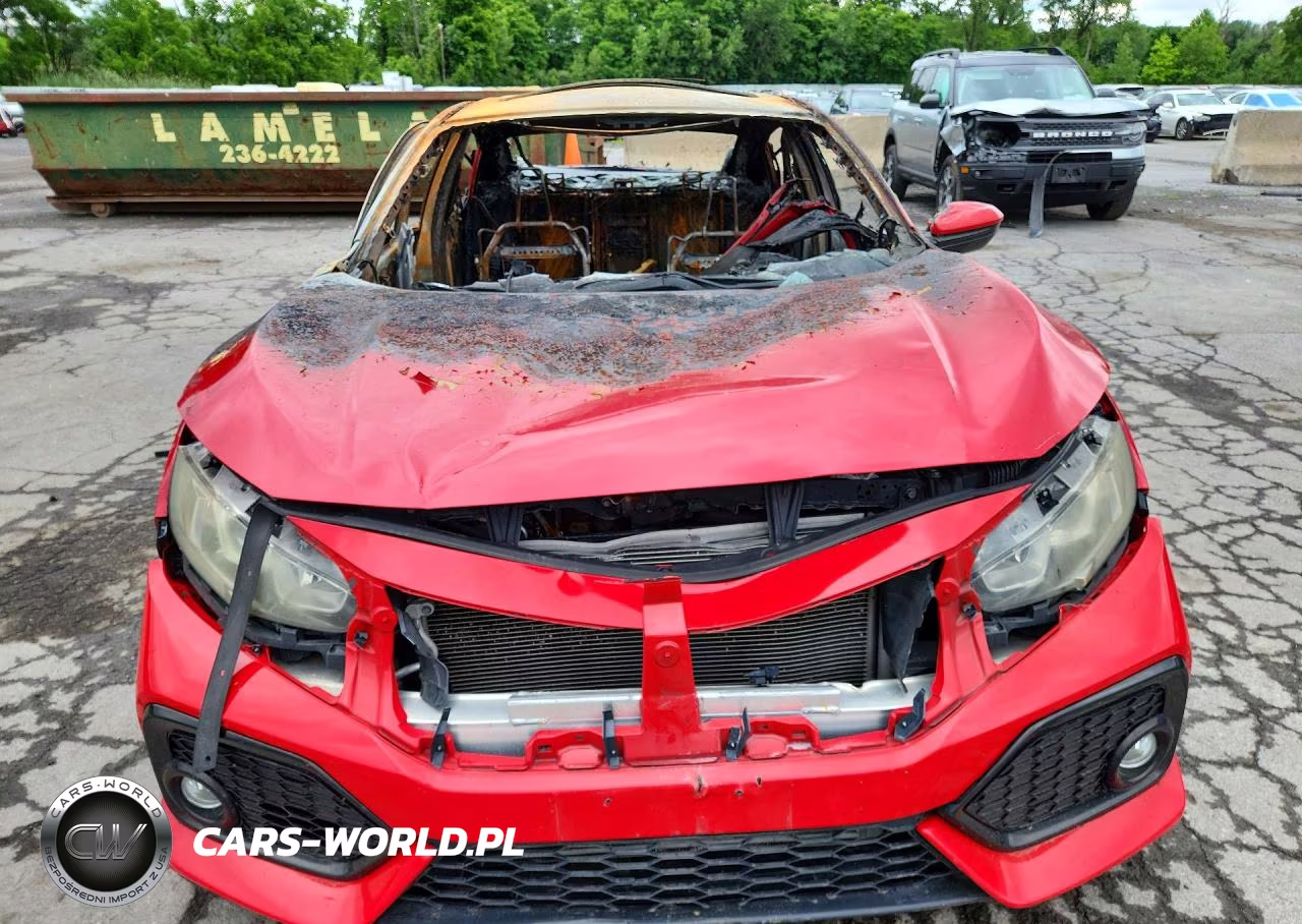 2019 Honda Civic Si VIN:2HGFC1E53KH701319 - 5