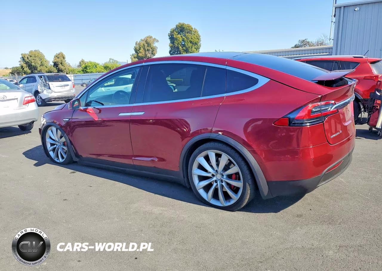 2016 Tesla Model X VIN:5YJXCBE46GFS00289 - 2