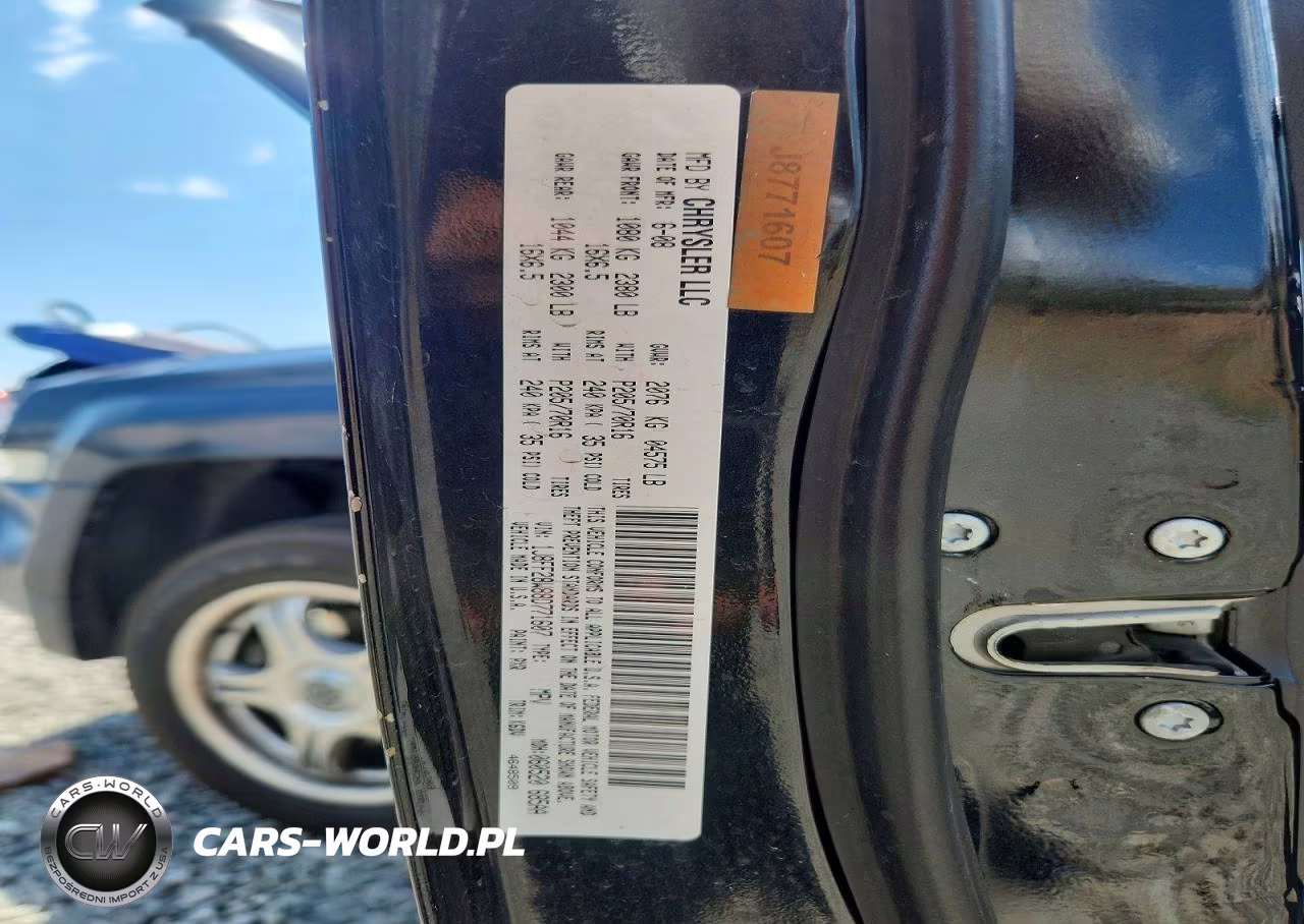 2008 Jeep Patriot Sport VIN:1J8FF28W88D771607 - 13