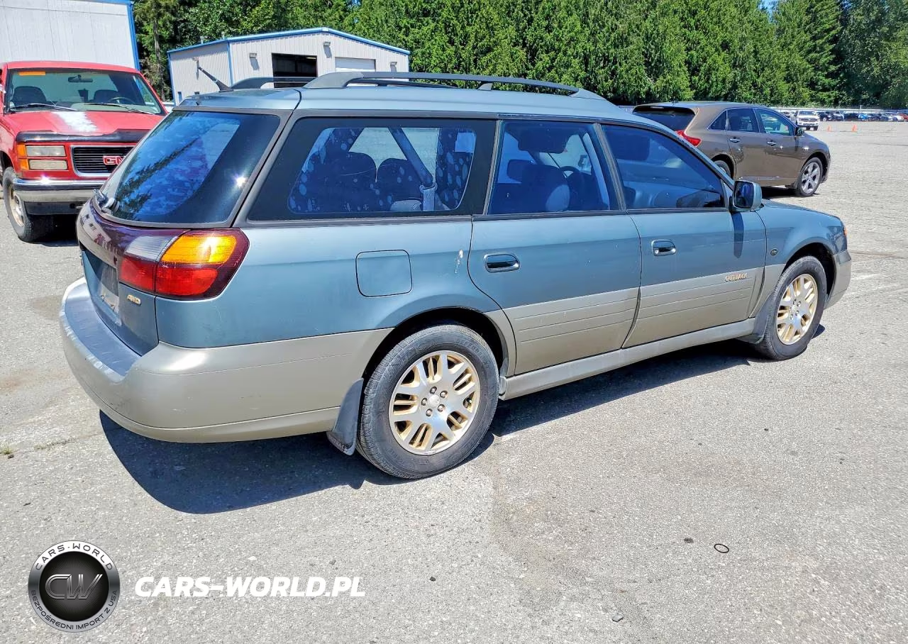 2001 Subaru Legacy Outback H6 3.0 Ll Bean VIN:4S3BH806X17644487 - 3