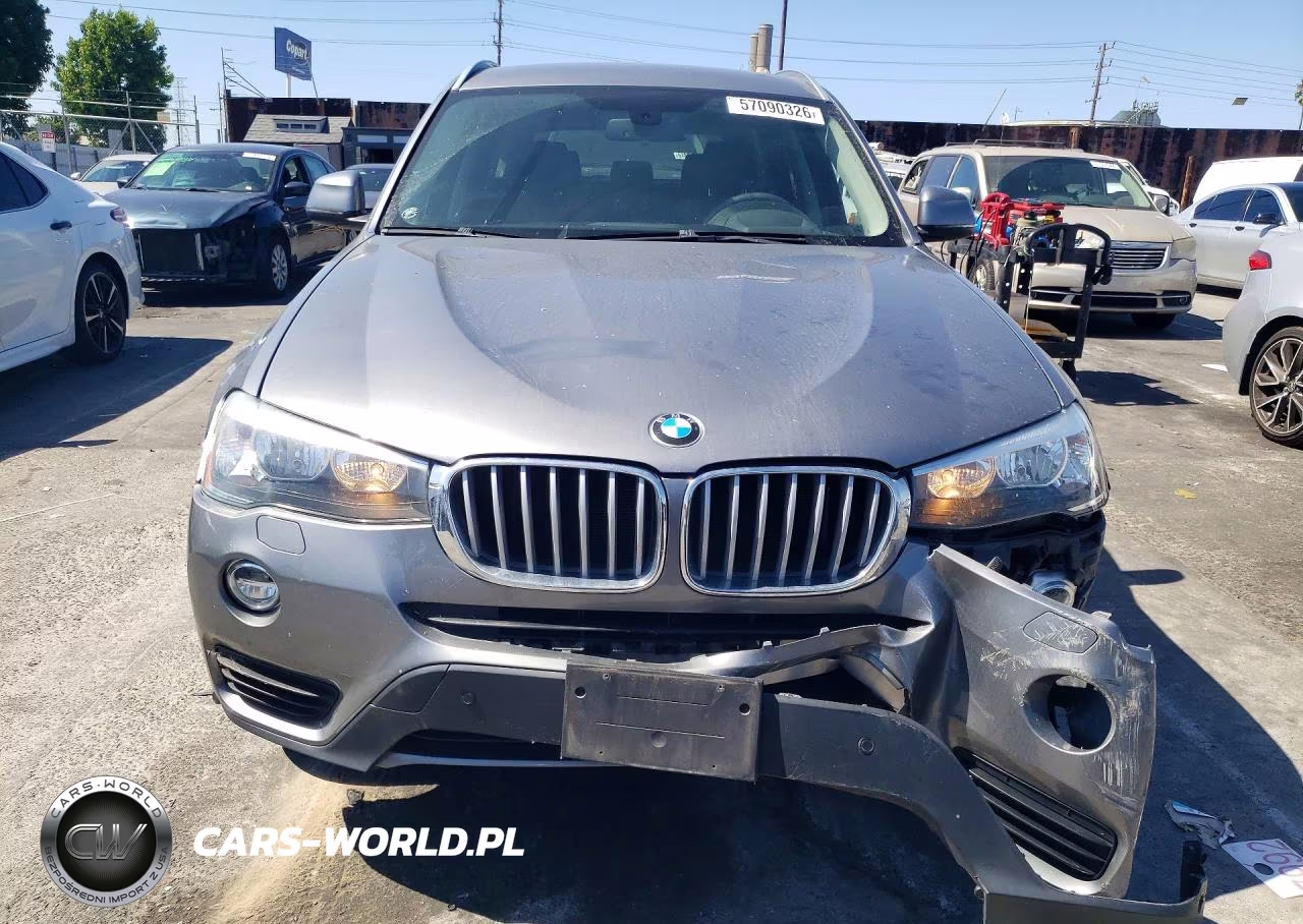 2016 BMW X3 xDrive28I VIN:5UXWX9C54G0D68694 - 5