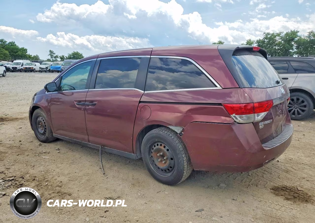 2016 Honda Odyssey Lx VIN:5FNRL5H2XGB066228 - 2