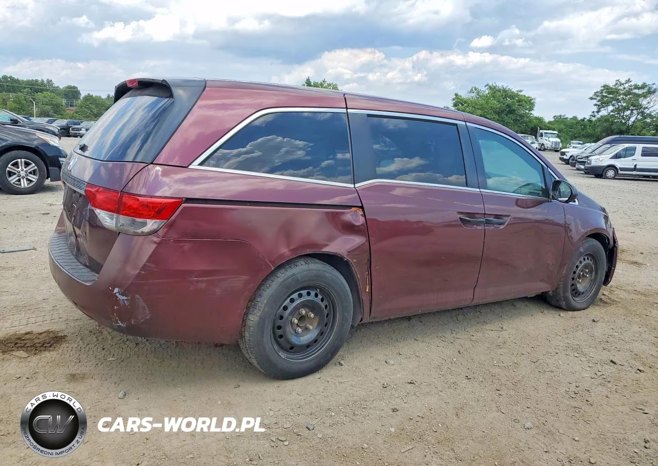 2016 Honda Odyssey Lx VIN:5FNRL5H2XGB066228 - 3