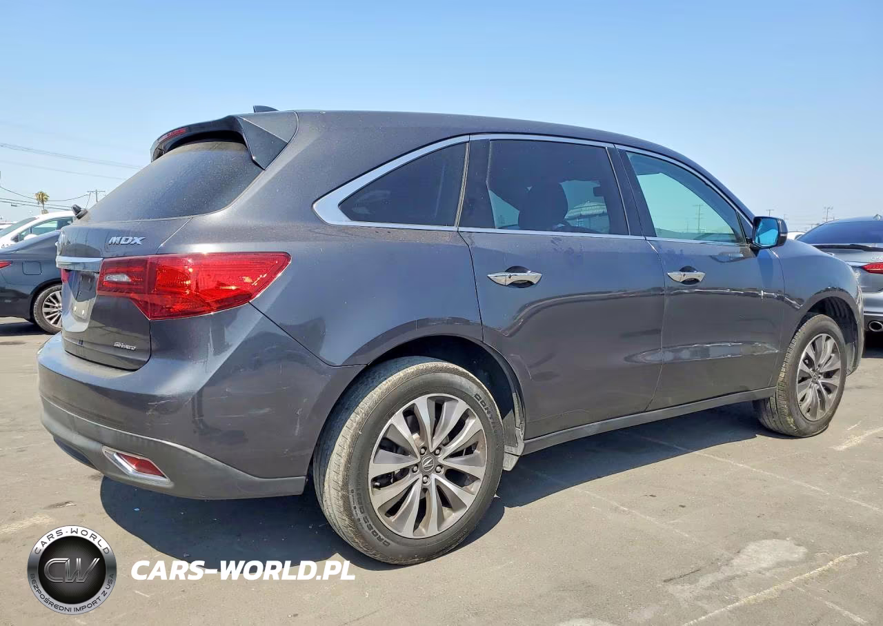 2016 Acura Mdx Technology VIN:5FRYD4H47GB026160 - 3