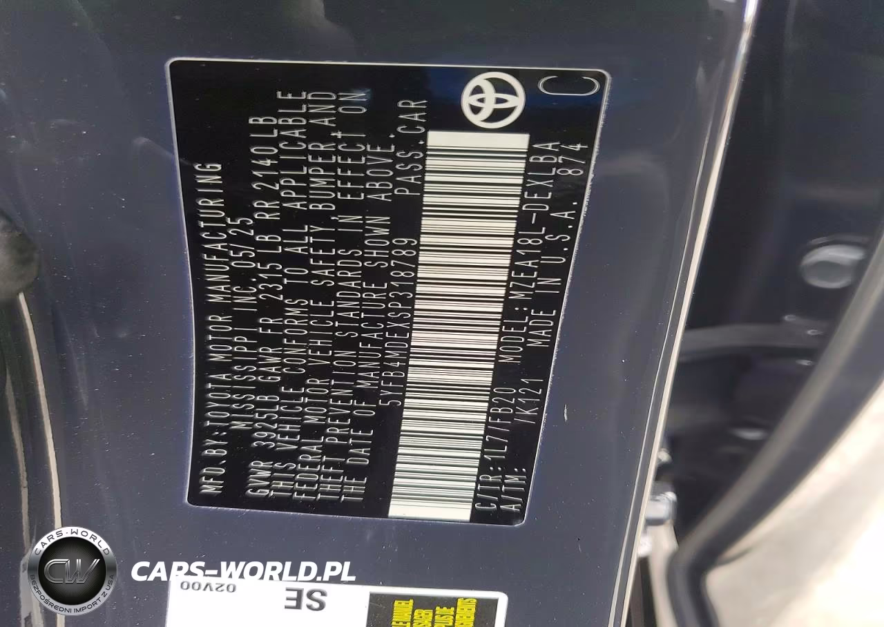 2025 Toyota Corolla Le VIN:5YFB4MDEXSP318789 - 12