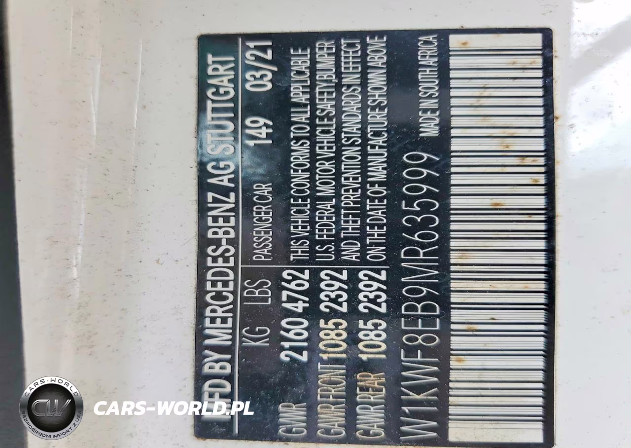 2021 Mercedes-Benz C 300 4Matic VIN:W1KWF8EB9MR635999 - 12