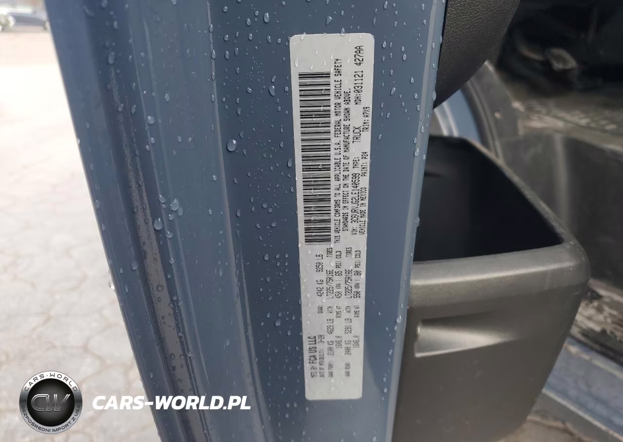 2020 Ram Promaster 3500 Delivery Van VIN:3C6URVJG2LE140599 - 13