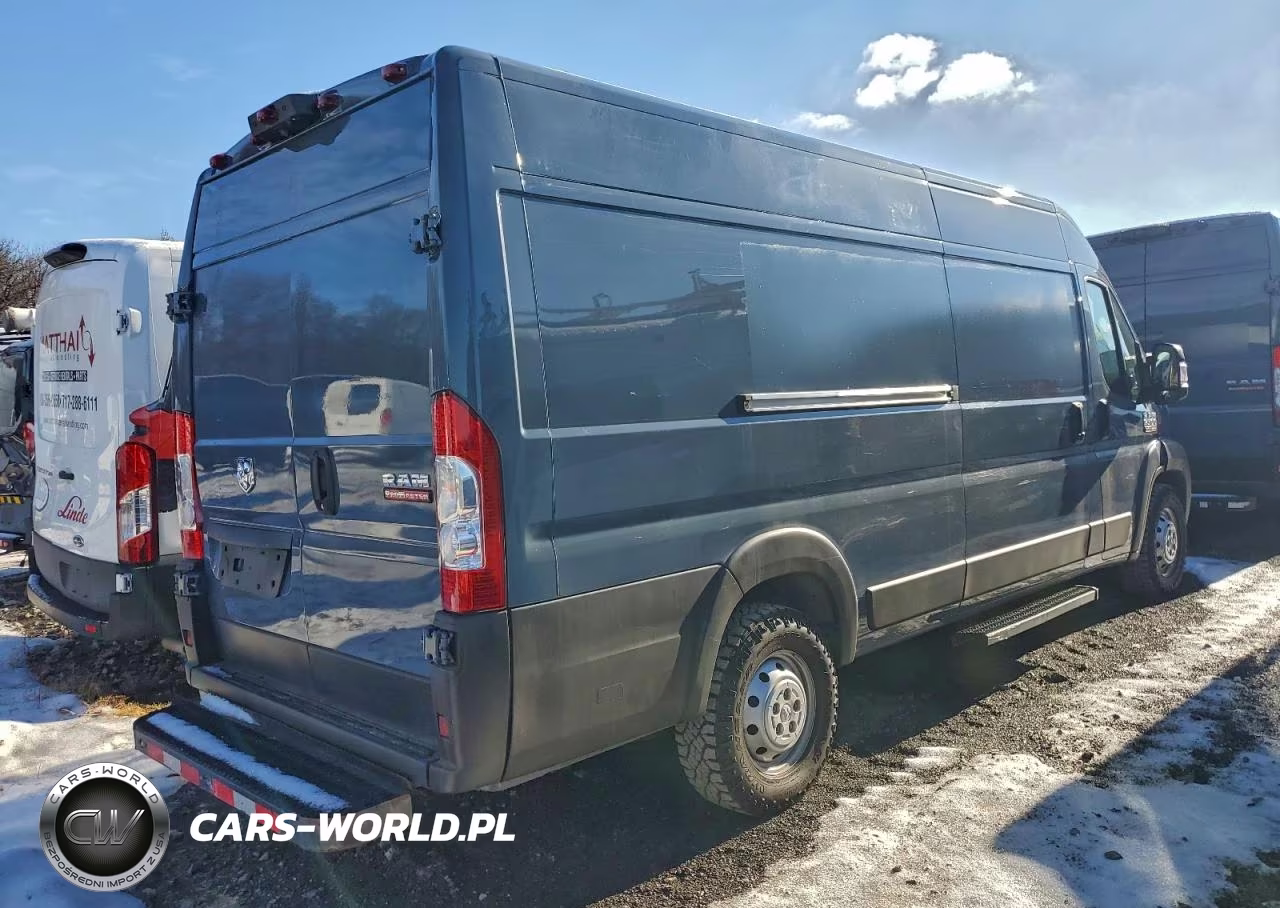2020 Ram Promaster 3500 Delivery Van VIN:3C6URVJG2LE140599 - 3