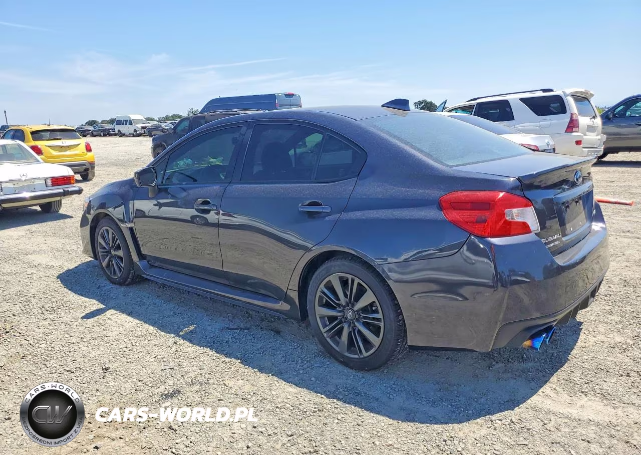 2016 Subaru Wrx VIN:JF1VA1B69G9820289 - 2
