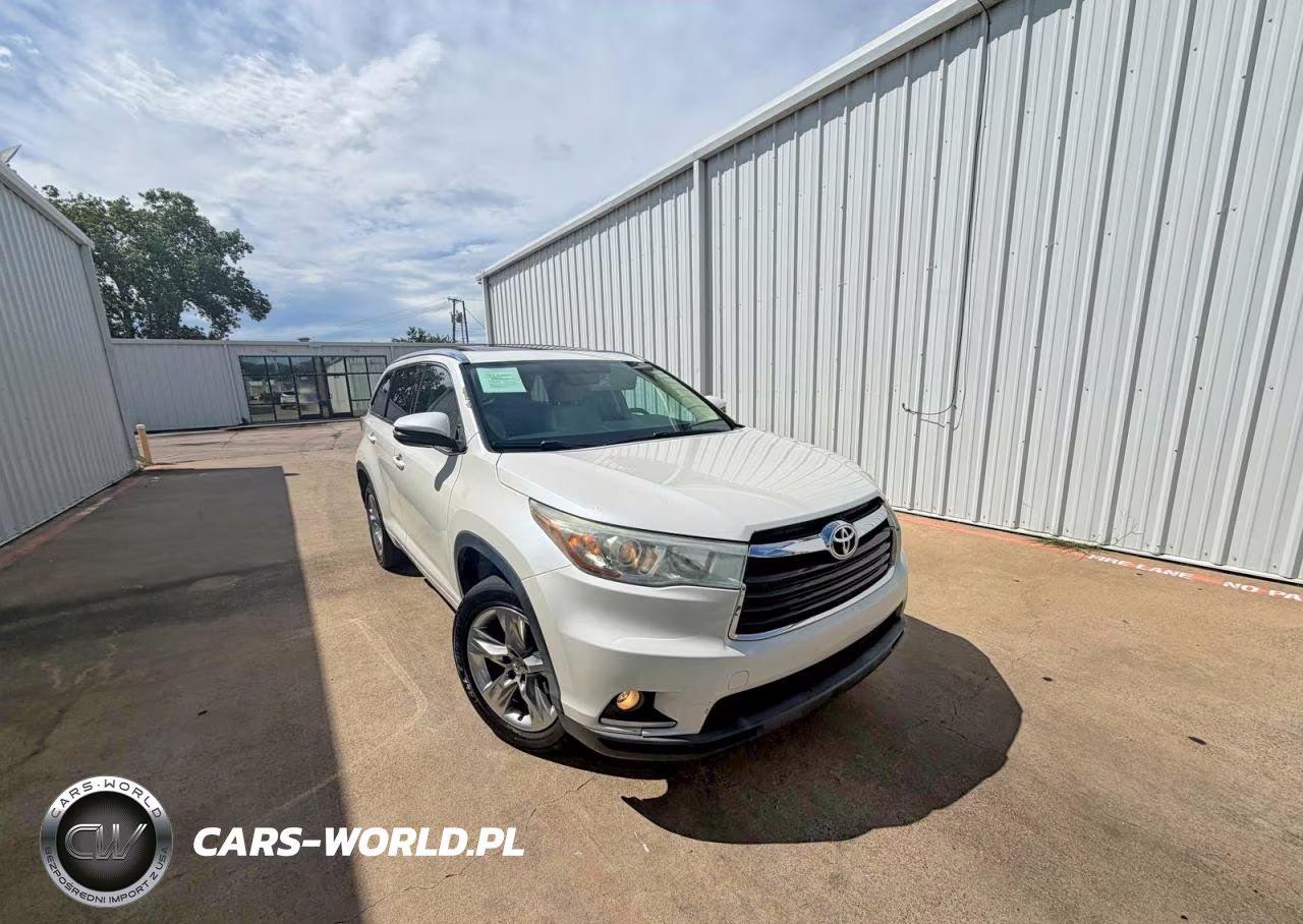 2014 Toyota Highlander Limited – zdjęcie 1 z 15