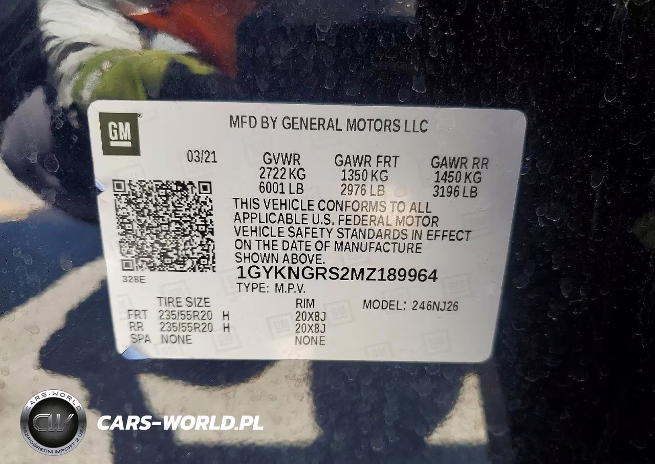 2021 Cadillac Xt5 Sport VIN:1GYKNGRS2MZ189964 - 14