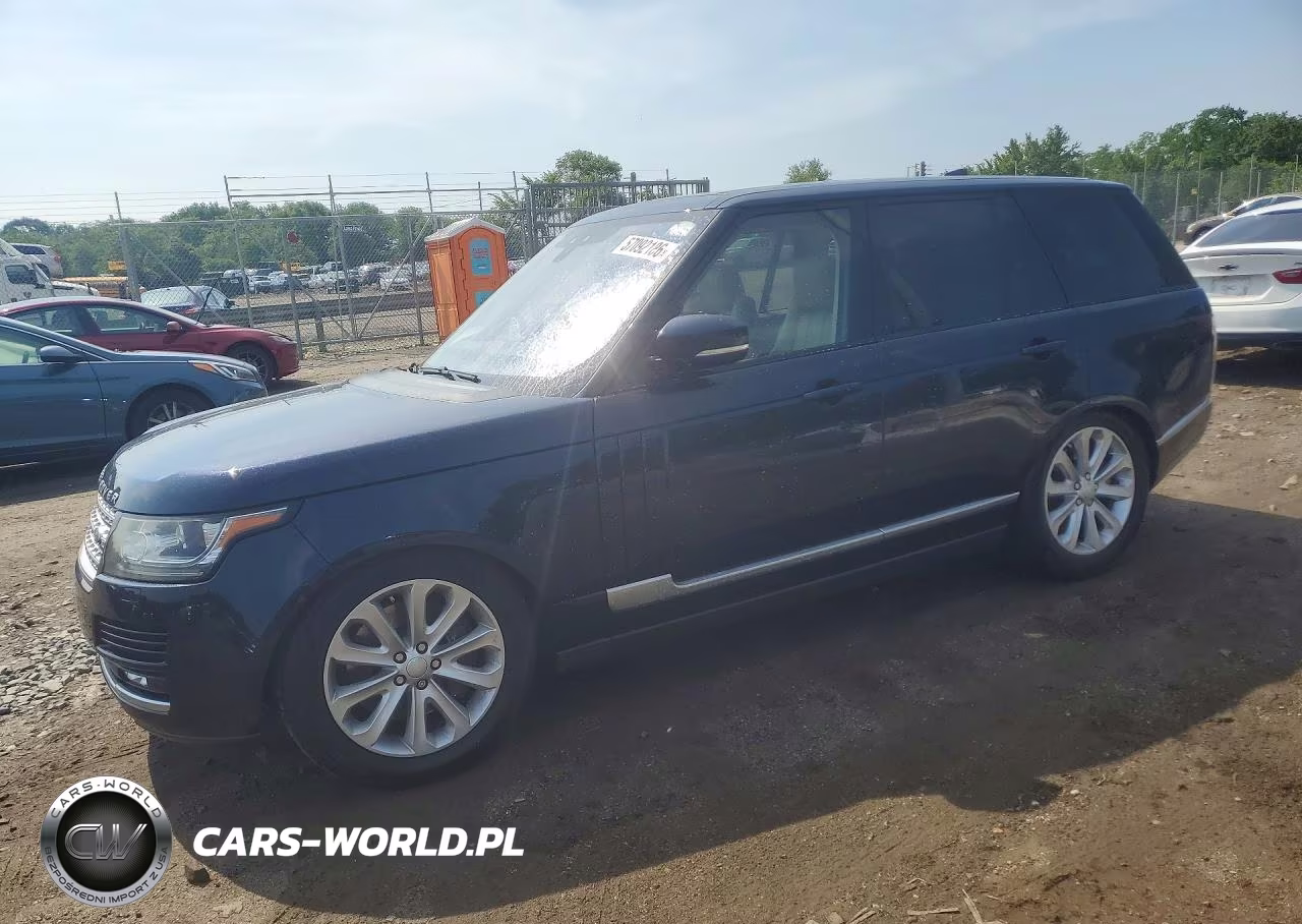 2017 Land Rover Range Rover Hse – zdjęcie 1 z 13