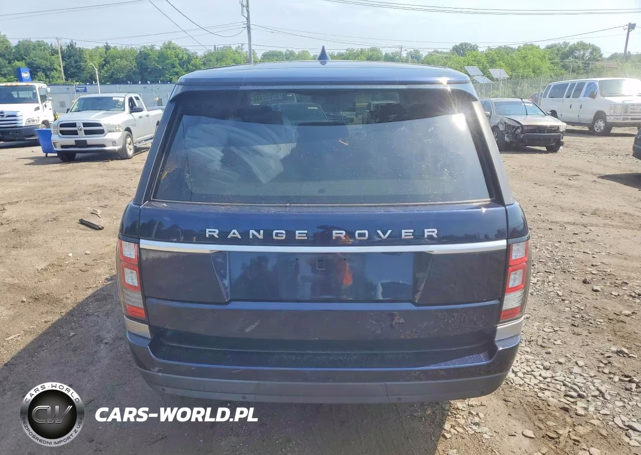 2017 Land Rover Range Rover Hse VIN:SALGS2FV8HA376435 - 6