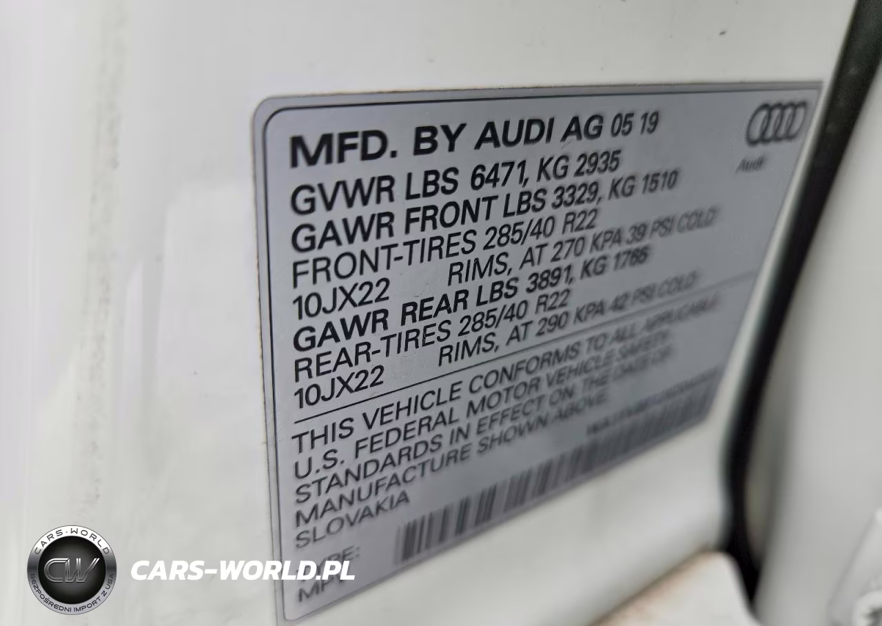 2019 Audi Q8 Prestige S-Line VIN:WA1FVBF12KD042523 - 13